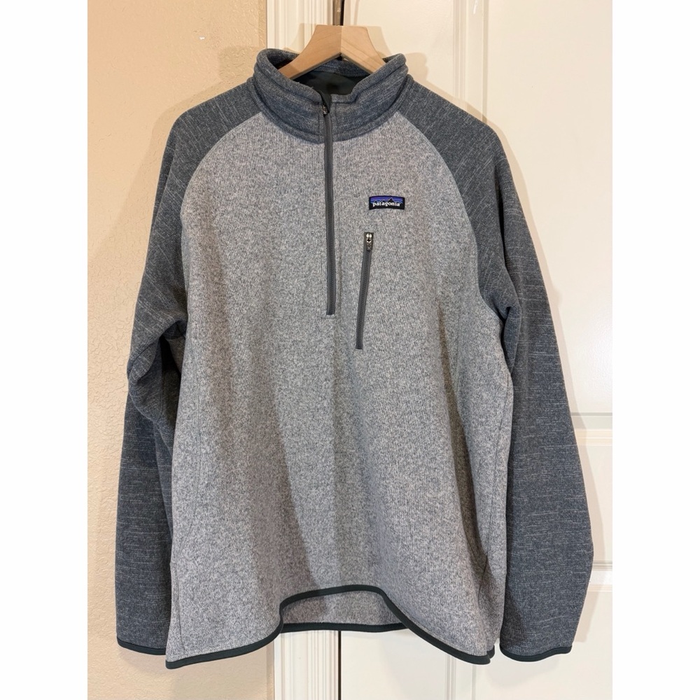 Patagonia Men's Better Sweater 1/4-Zip fleece pullover Size XL